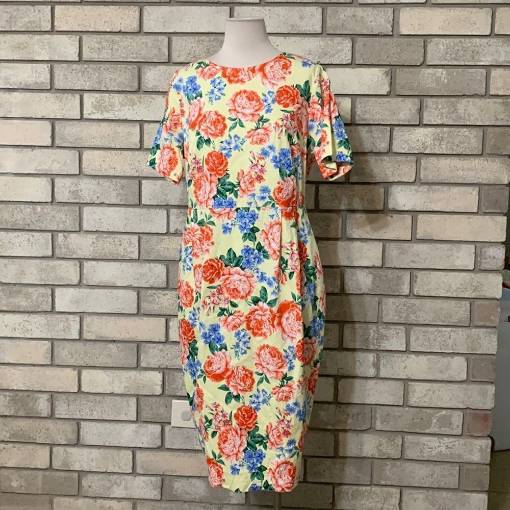 ASOS dress floral  size 14